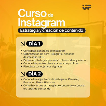 Domina Instagram y crea contenido que genere resultados - Curso Presencial en Popayán 5 días